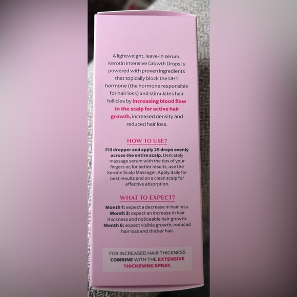 NIB Kerotin Intensive Growth Drops - Picture 12 of 14